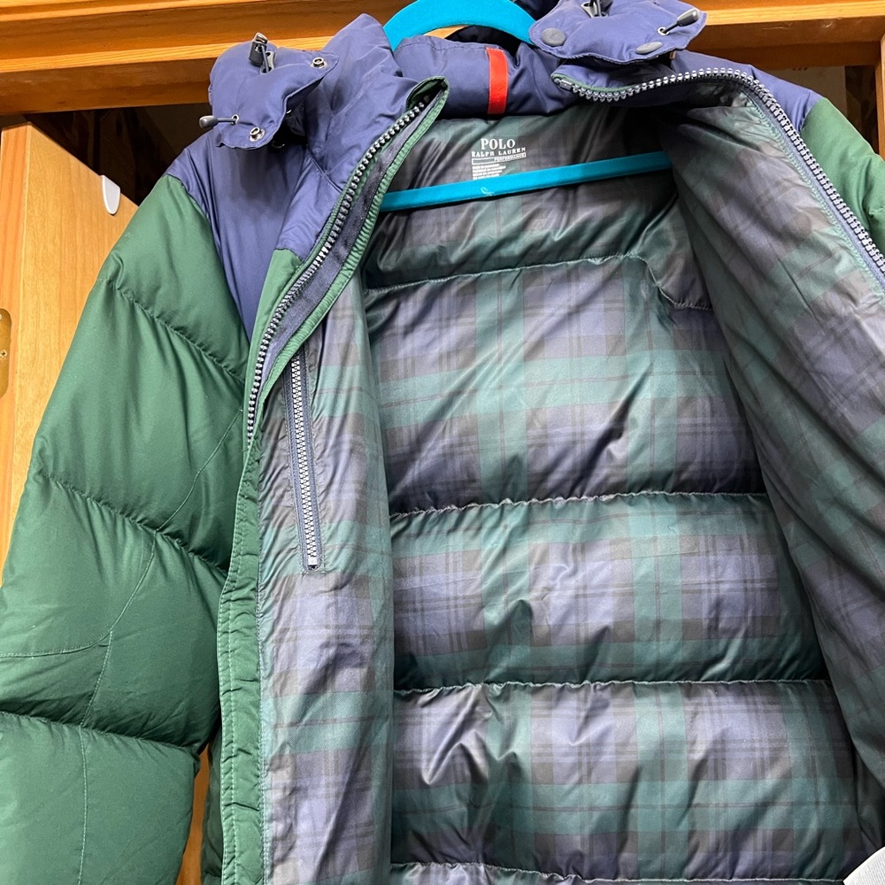 Polo Ralph Lauren Down Puffer Jacket with Tags Men’s Size L